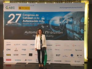Almudena Menchén, Directora de TRIGO Centro Especial de Empleo, en 27º Congreso de Calidad en la Automoción 